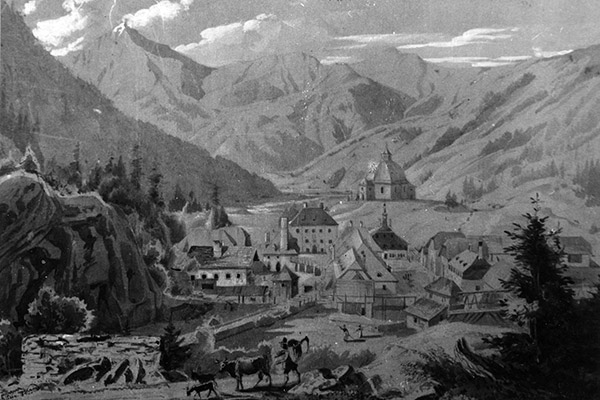 Böckstein im Jahr 1840